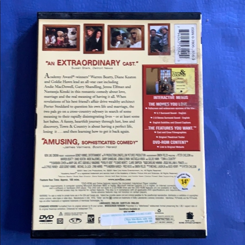 💥bundle & Save💥 DVD Town & Country - Picture 2 of 2